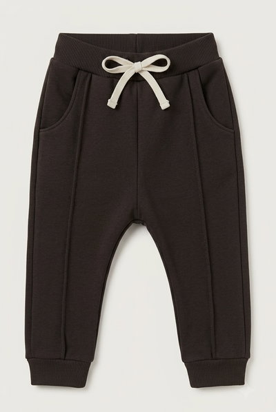 Pantalon bebe rustico liso Alforza - 26311
