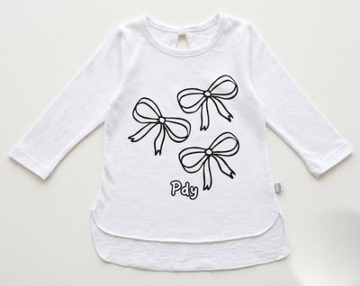 Remera beba ML Flame Bow - 26300