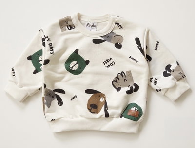 Buzo bebe Over Rustico Animalitos - 26506