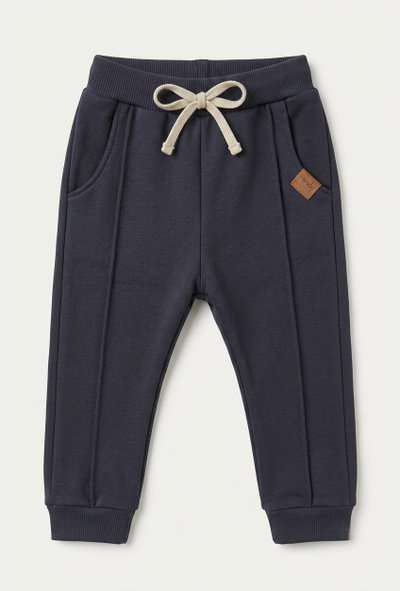 Pantalon bebe rustico liso Alforza - 26311