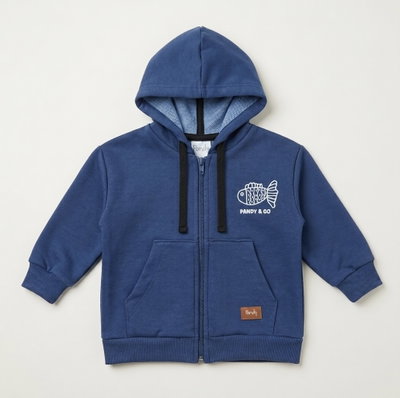 Campera bebe rustico liso Sea - 26504