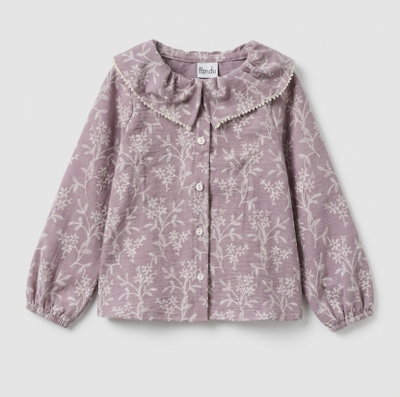 Camisa nena Voile Print - 26702