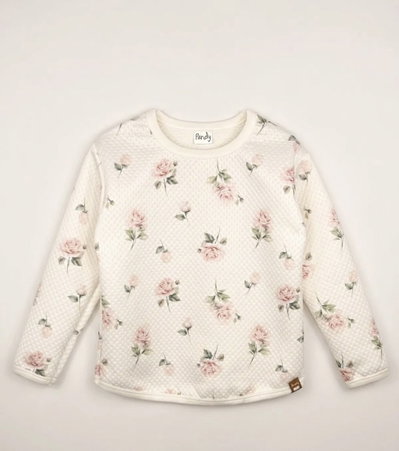 Buzo Nena Beba matelassé Rosas - 26228