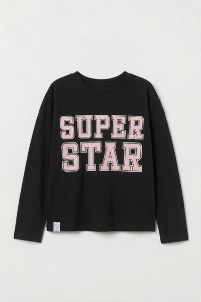 Remera nena Over Superstar - 26259