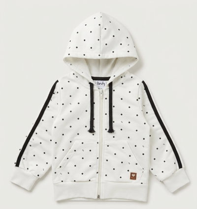 Campera nena Rustico Lunarcitos con tira - 26709