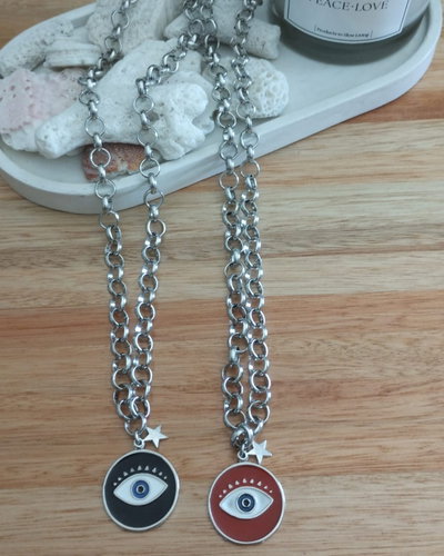 COLLAR OJO TURCO