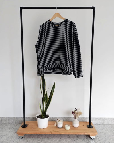 Buzo micropolar rayado (2 tonos)