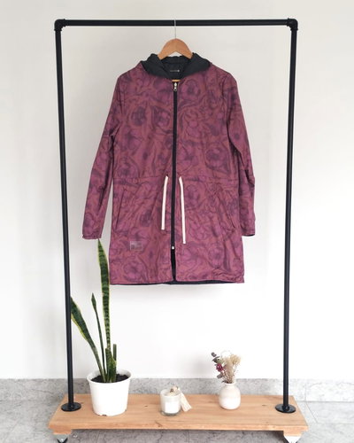 Piloto-parka impermeable, reversible y rompeviento