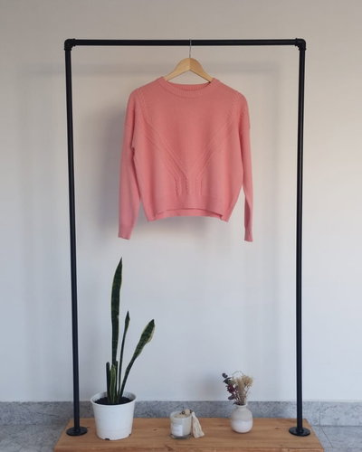 Sweater con detalle frente