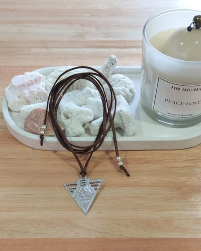 Collar gamuza glitter