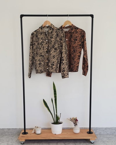 Chaqueta animal print