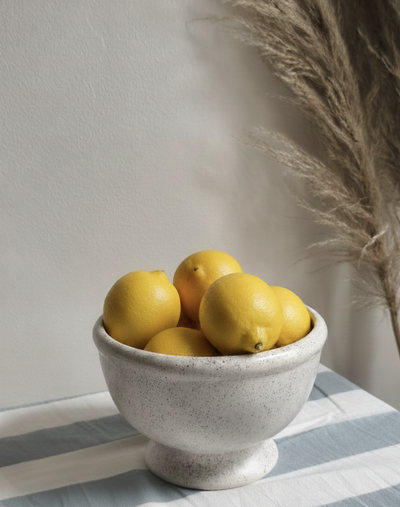 Bowl con pedestal Sabrina