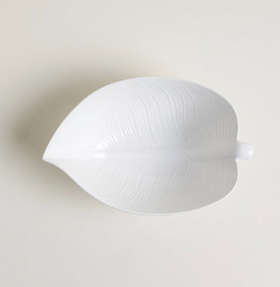 Ensaladera Porcelana Hoja