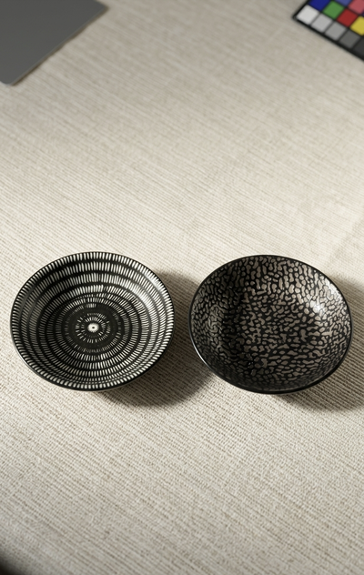 Set sushi para 2. Tabla mármol y 3 pocillos