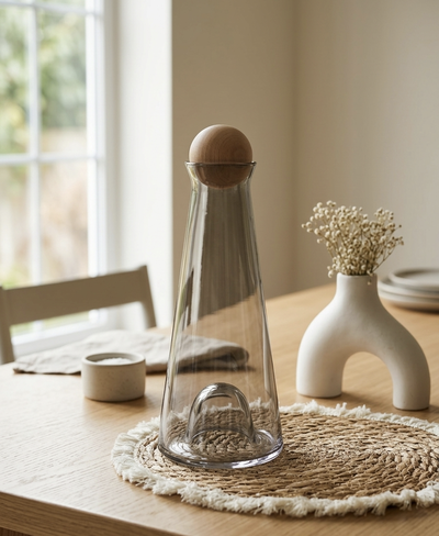 Botella de vino tipo decanter Humo
