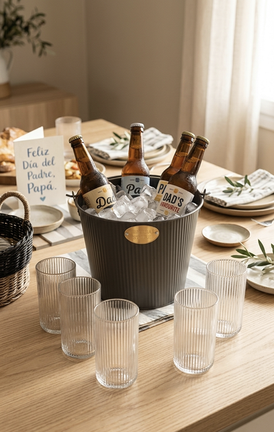 Set Frapero y 6 vasos 