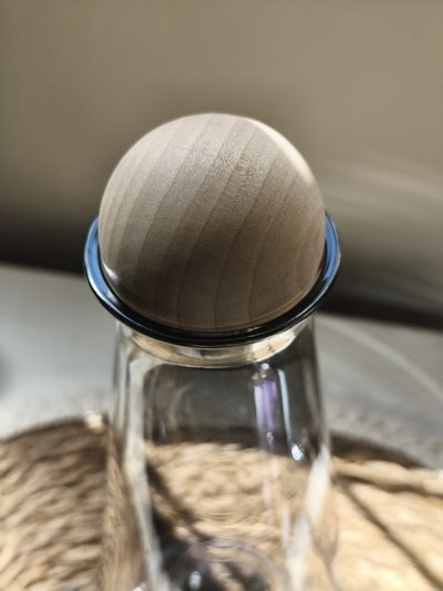 Botella de vino tipo decanter Humo