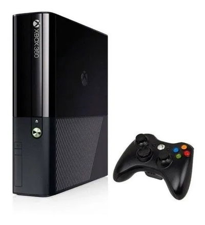 XBOX 360 SLIM E CON RGH LIBERADA PARA CARGA DE JUEGOS POR USB