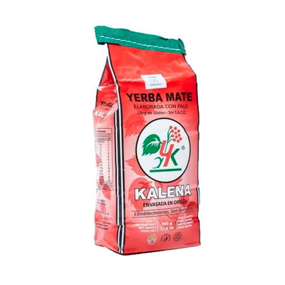 YERBA TRADICIONAL "KALENA" ROJA 500GRS