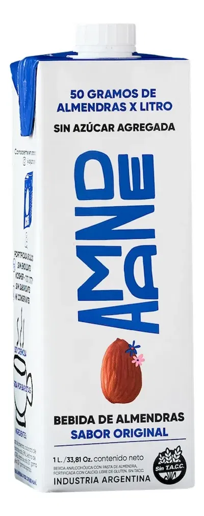LECHE DE ALMENDRAS "AMANDE" 1L