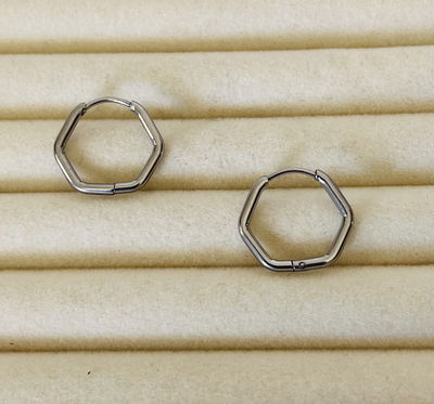Aros Argollas Hexagonal