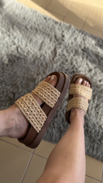 Sandalias CHIPRE yute