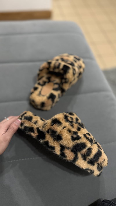 Pantuflas TEDDY print