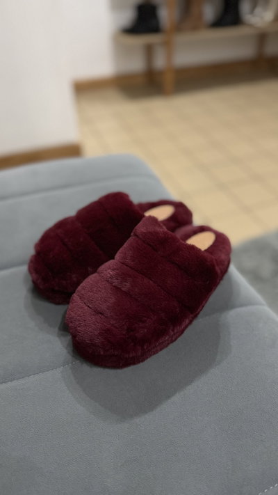 Pantuflas TEDDY bordo