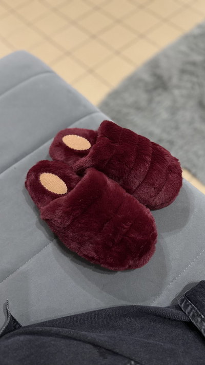 Pantuflas TEDDY bordo