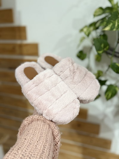 Pantuflas TEDDY rosa