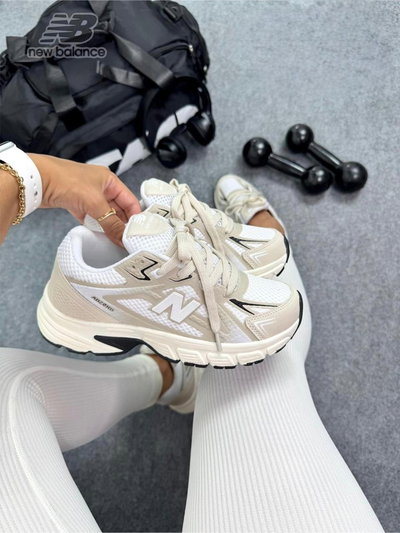 Zapatillas NB ABZORB beige (importadas)
