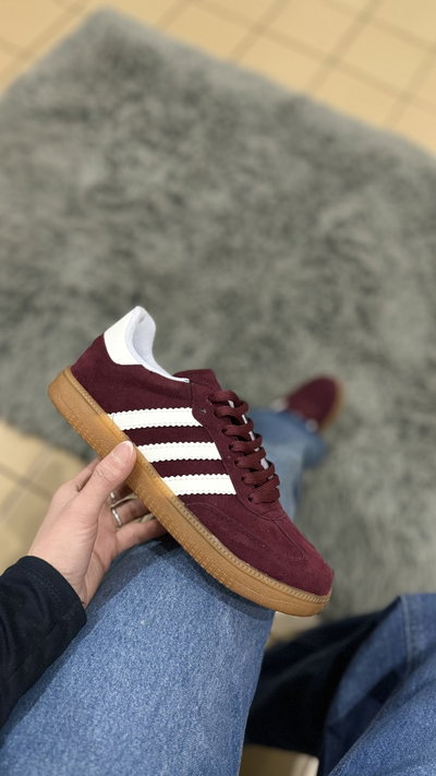 Zapatillas SALMA bordó