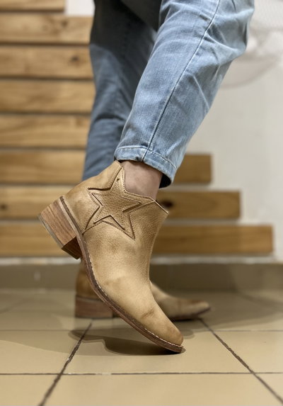 Texanas BIG STAR camel - cuero