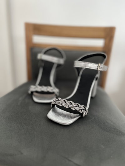 Sandalias SHINE plata