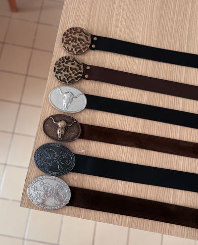 Cintos hebilla grande