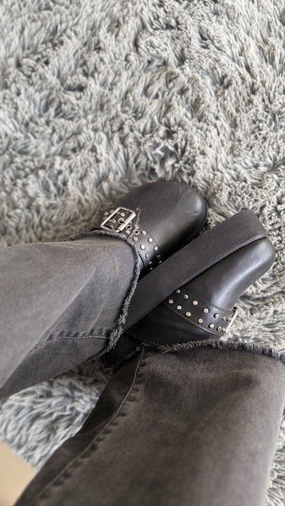 Zuecos SILVER negro