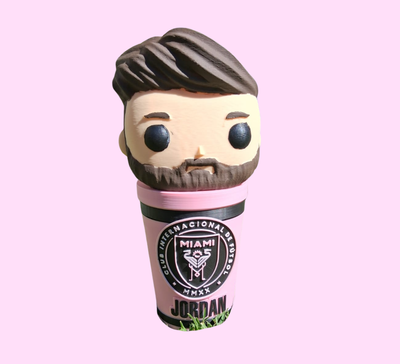 Vaso de Messi - inter miami