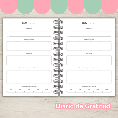 Diario de Gratitud
