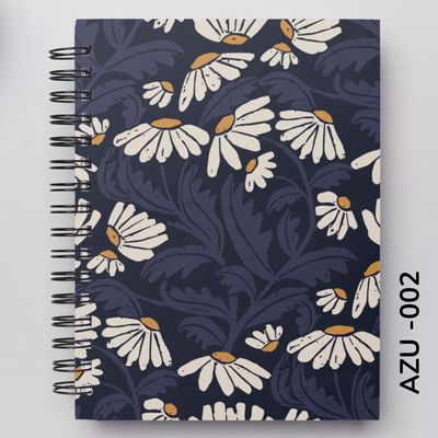 TAPA FLORES AZULES - 002