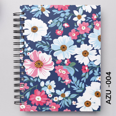 TAPA FLORES AZULES - 004