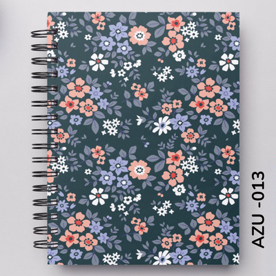 TAPA FLORES AZULES - 013