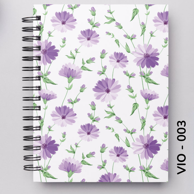 TAPA FLORES VIOLETAS - 003