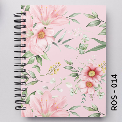 TAPA FLORES ROSADAS - 014