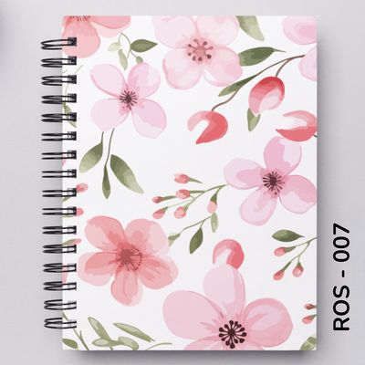 TAPA FLORES ROSADAS - 007