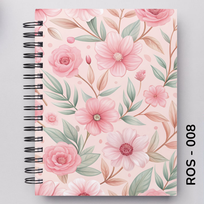 TAPA FLORES ROSADAS - 008