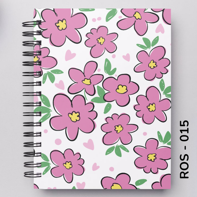 TAPA FLORES ROSADAS - 015