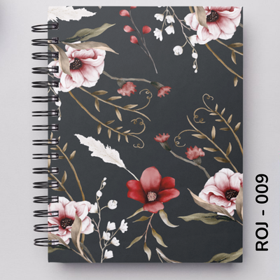 TAPA FLORES ROJAS - 009