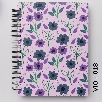 TAPA FLORES VIOLETAS - 018