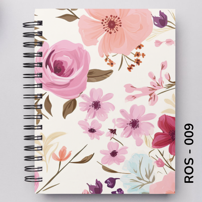 TAPA FLORES ROSADAS - 009