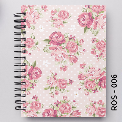 TAPA FLORES ROSADAS - 006